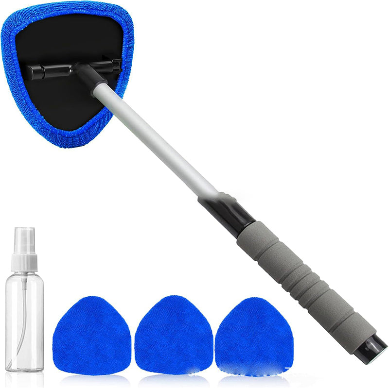 š„Microfiber Car Windshield Cleaning Tool with Extendable Handle