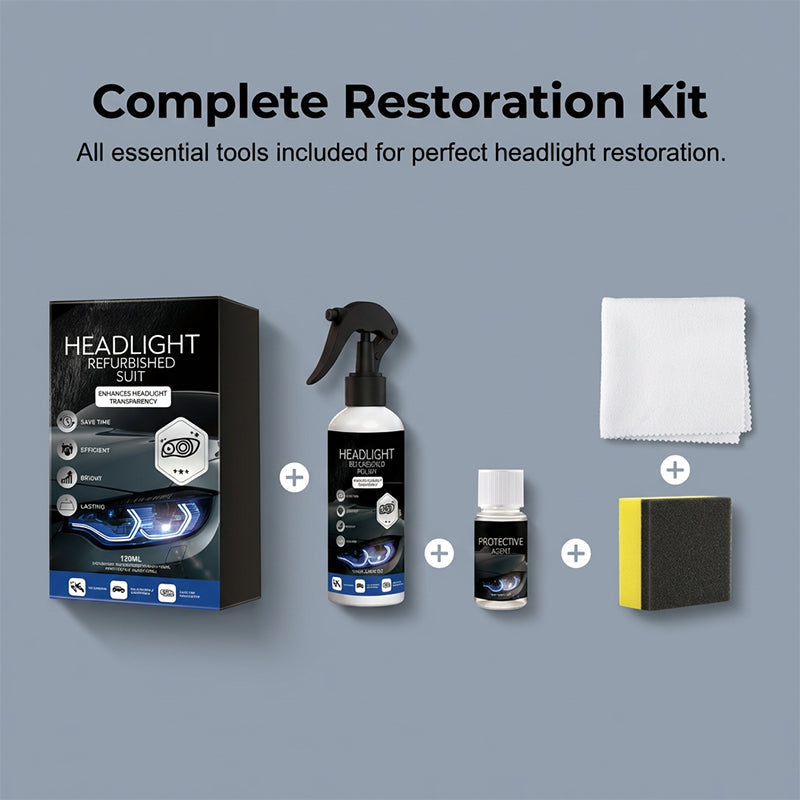 🔥 HOT SALE 🔥 Professional Car Headlight Restoration Kit