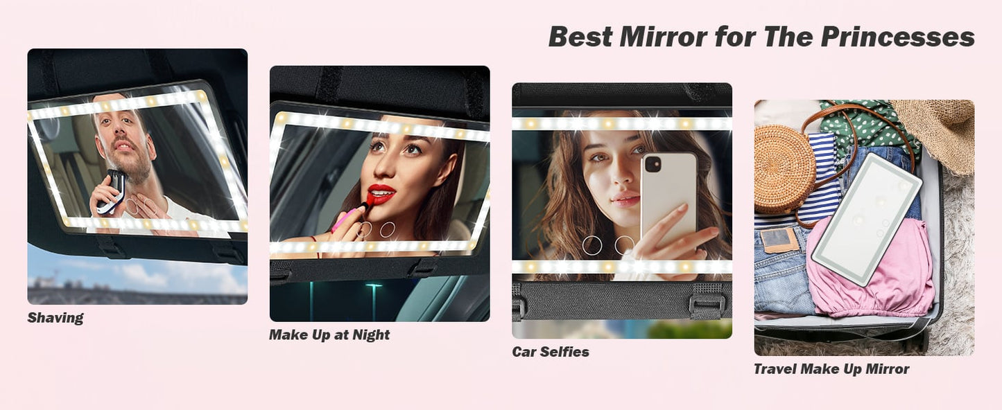 🔥 HOT SALE 49% OFF🔥Sun Visor Makeup Mirror