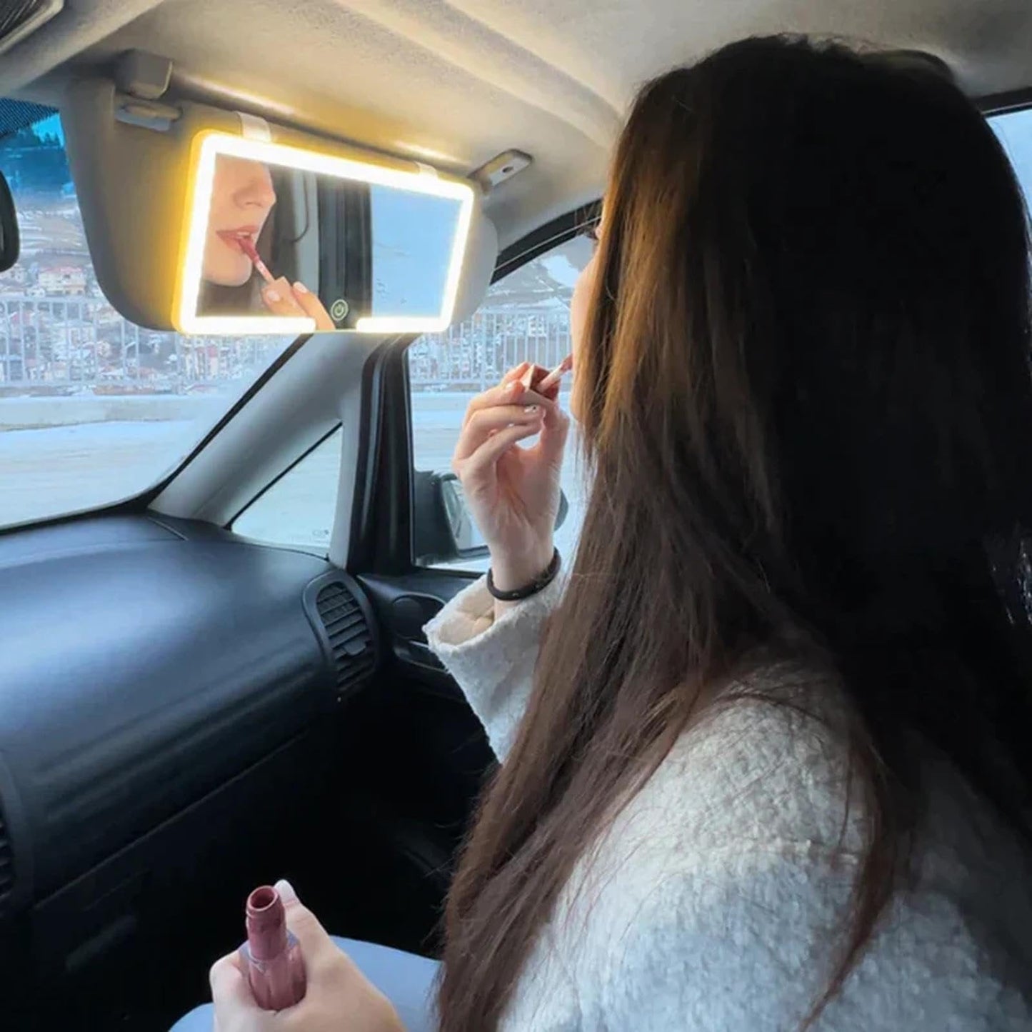 🔥 HOT SALE 49% OFF🔥Sun Visor Makeup Mirror