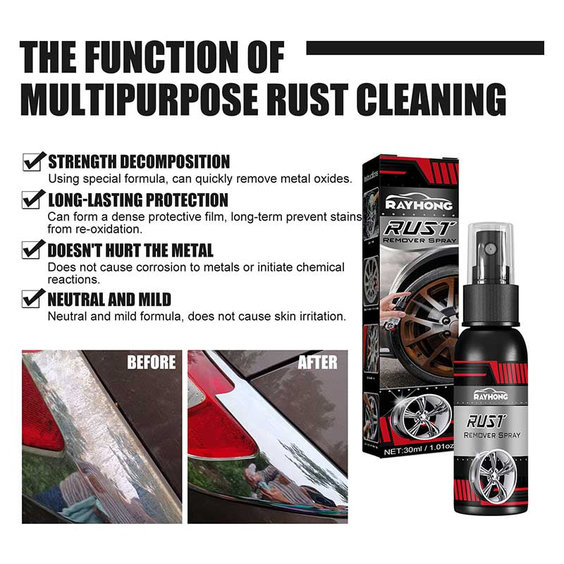 🥳HOT SALE 50% OFF🥳💞50K+ SOLD!💥⚡⏳ Fast-Acting Rust Buster & Protector! Multi-Metal Remover  🛡️📦