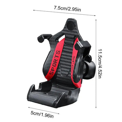 Pxcxu Racing Seat with Safety Belt