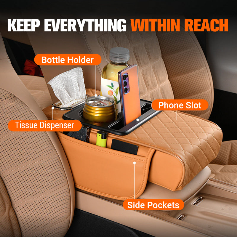 🔥LAST DAY SALE - 50% OFF🔥Integrated, pressurized, multifunctional car armrest booster⚡