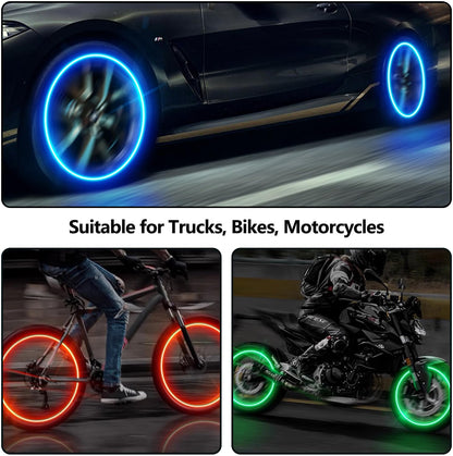Glow-in-the-dark valve caps (tire valve caps) 🚗💫