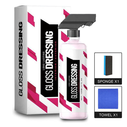 Legendary Gloss Dressing - Plastic, Trim & Tire Dressing - Restore Faded Plastics