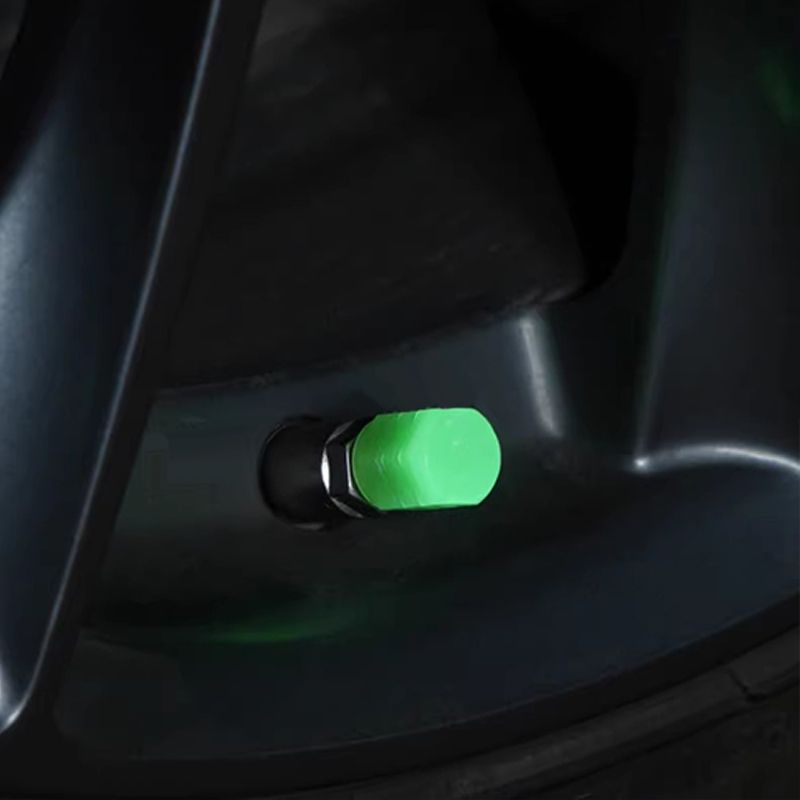 Glow-in-the-dark valve caps (tire valve caps) 🚗💫