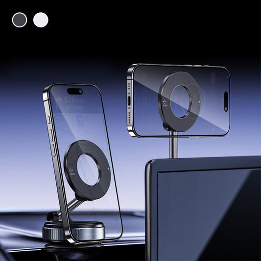 📱 BUY 2, GET 1 FREE! 🚗 Foldable Magnetic Mount – Stable Fixing, Compact Design & 360° Rotation 🧲