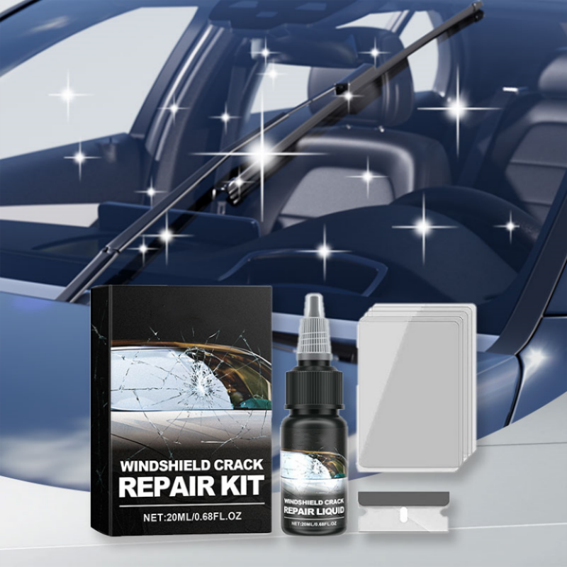 🔧🛠️ Windshield Crack Repair Kit – Save 3 with Buy 2 Get 3 FREE! ⚡🪞 Fix chips fast, DIY easy, restores clarity & strength. Must-have car glass saver!