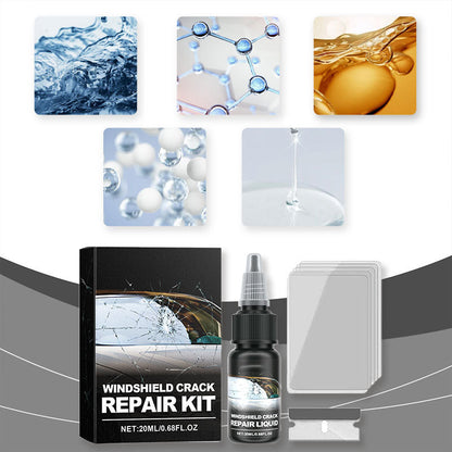 🔧🛠️ Windshield Crack Repair Kit – Save 3 with Buy 2 Get 3 FREE! ⚡🪞 Fix chips fast, DIY easy, restores clarity & strength. Must-have car glass saver!