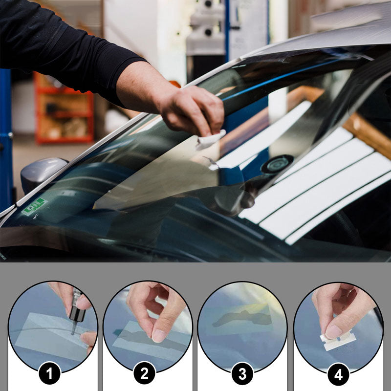 🔧🛠️ Windshield Crack Repair Kit – Save 3 with Buy 2 Get 3 FREE! ⚡🪞 Fix chips fast, DIY easy, restores clarity & strength. Must-have car glass saver!