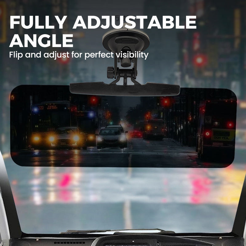 🔥Adjustable Anti-Glare Sun Visor Extender with Suction Cup