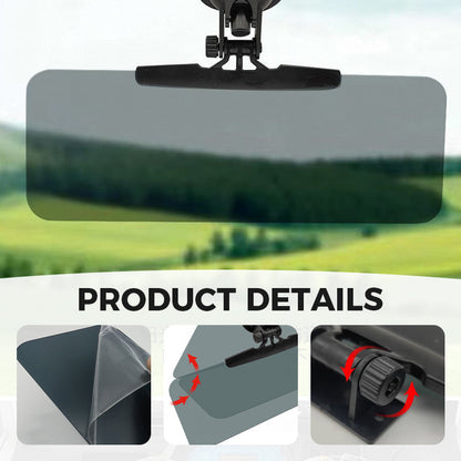 🔥Adjustable Anti-Glare Sun Visor Extender with Suction Cup