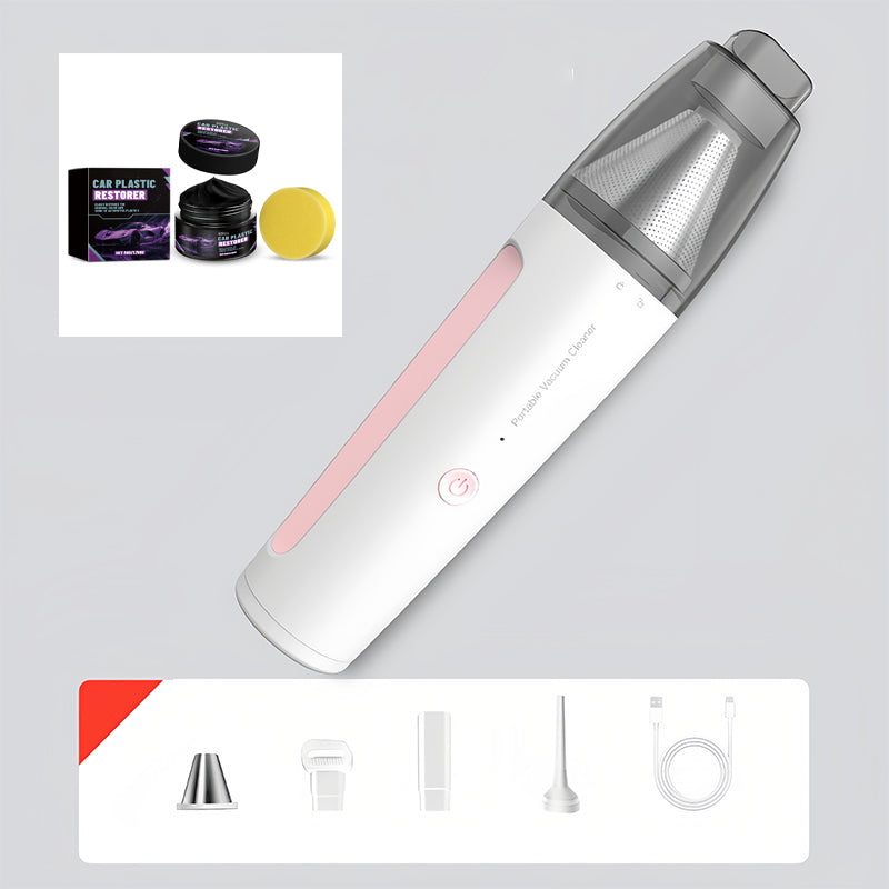 🧹⚡ 50% OFF! 4-in-1 Handheld Cordless Vacuum Cleaner – Powerful, Lightweight & Perfect for Car, Home & Pet Hair! 🚗🐾