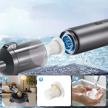 📢📢50% OFF !!!⏰High Power Handheld Cordless Car Vacuum Cleaner
