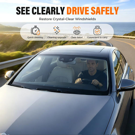 All-in-One Glass Oil Film Cleaning Brush