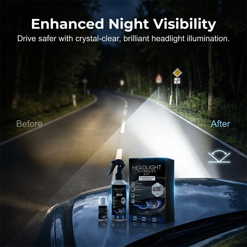 🔥 HOT SALE 🔥 Professional Car Headlight Restoration Kit