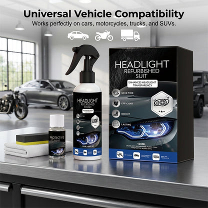 🔥 HOT SALE 🔥 Professional Car Headlight Restoration Kit