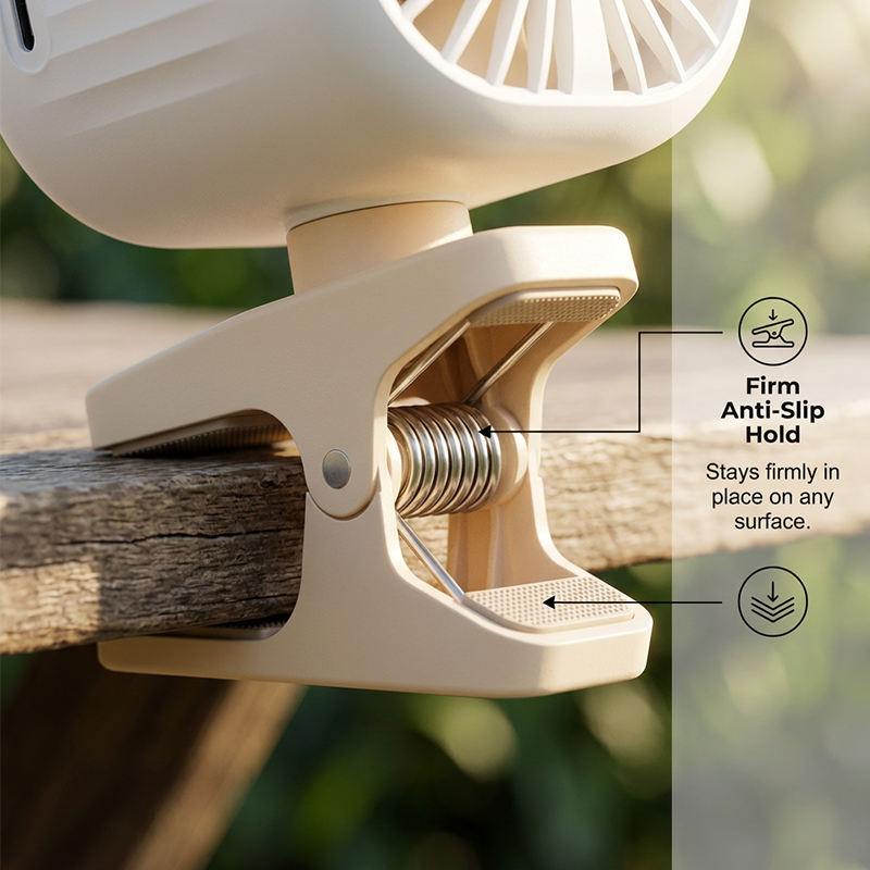 🔥Rechargeable Clip-On Air Cooler for Outdoors