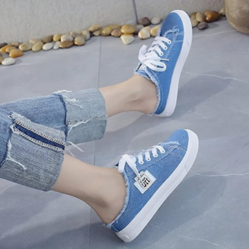 👟Women's Denim Mule Sneakers